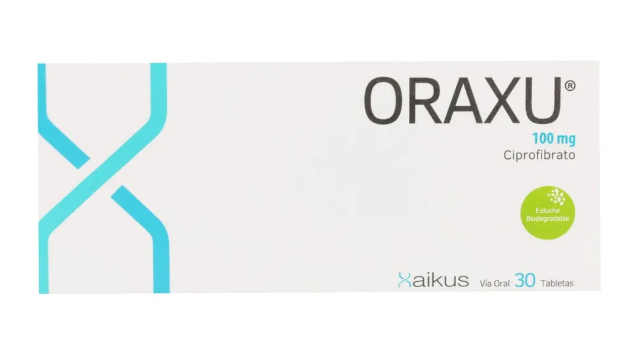 ORAXU 100 MG CAJA X 30 TABLETAS