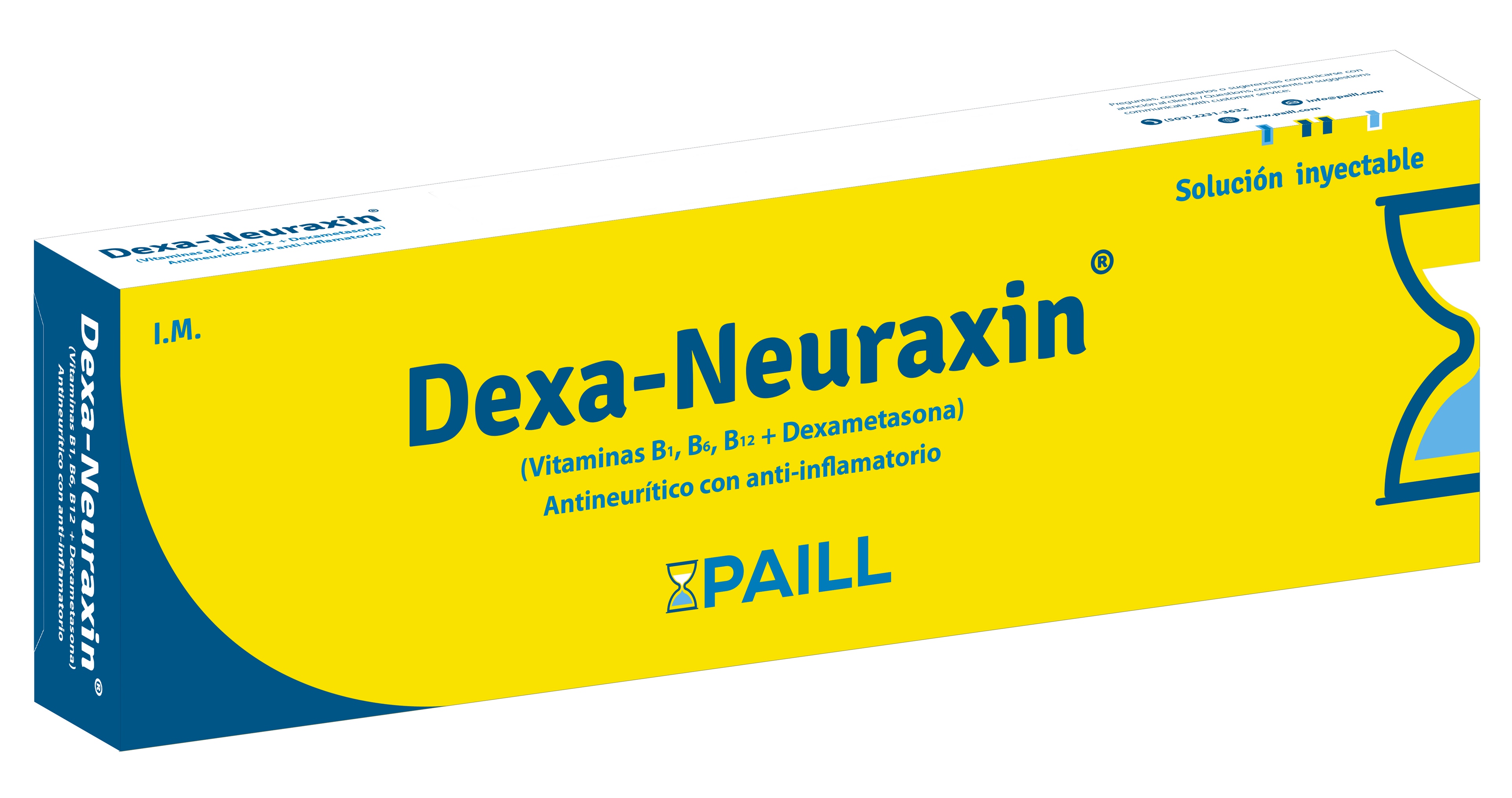 DEXA NEURAXIN X 1 AMPOLLA INYECTABLE