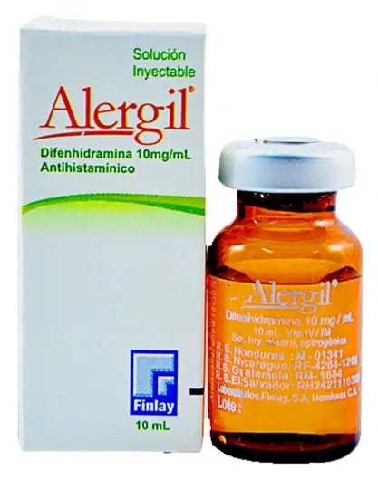 ALERGIL 10MG/10 ML  SOLUCIÓN INYECTABLE