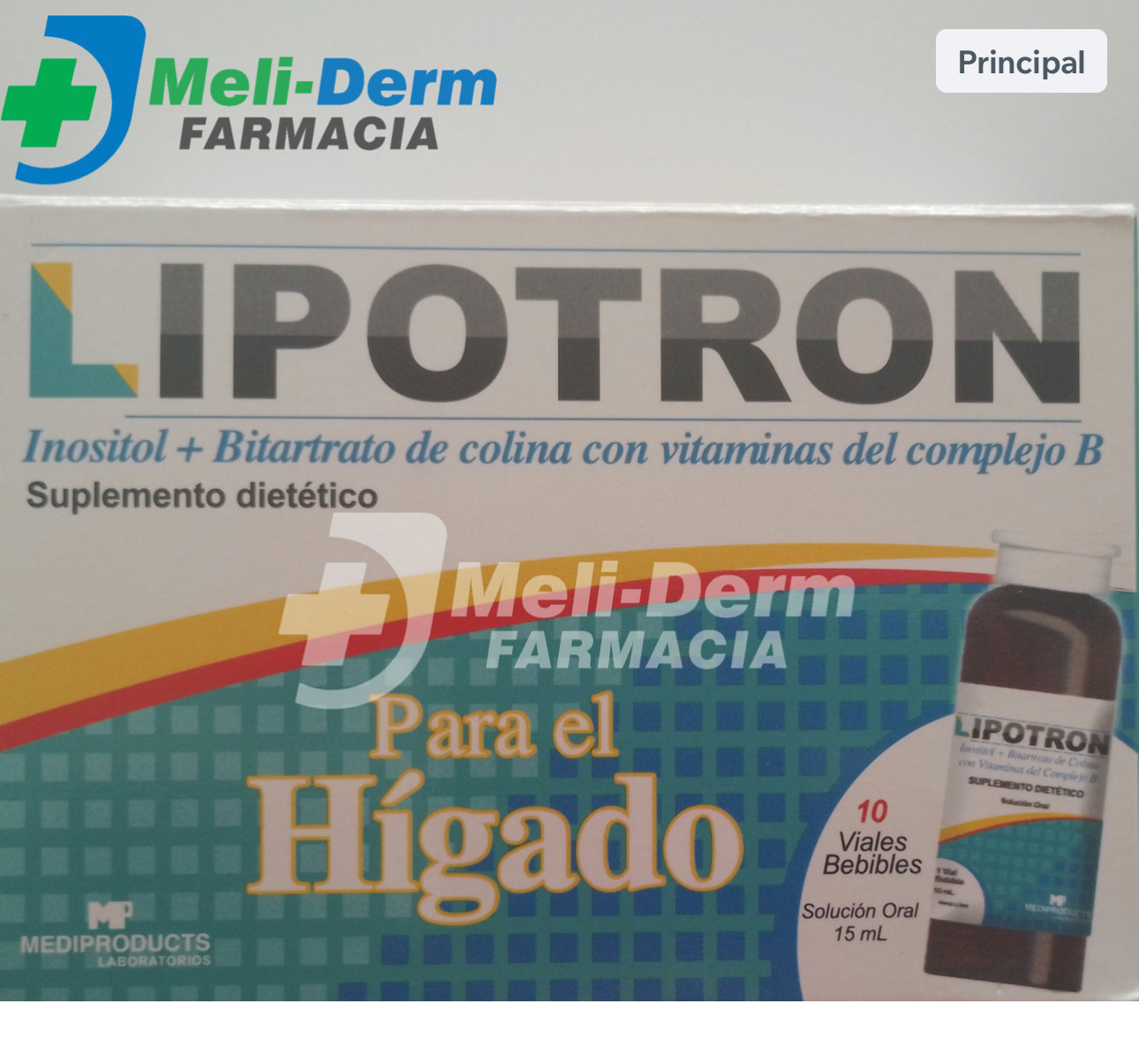 LIPOTRON X 10 AMPOLLAS BEBIBLES