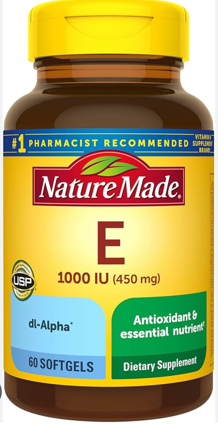 VITAMINA E NATURE MADE X 100 CÁPSULAS