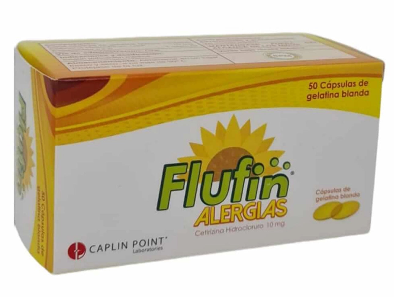 FLUFIN CETIRIZINA 10 MG X 1 CAPSULA