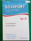 ROCEFORT Ceftriaxona 1g I.V X 1 Ampolla