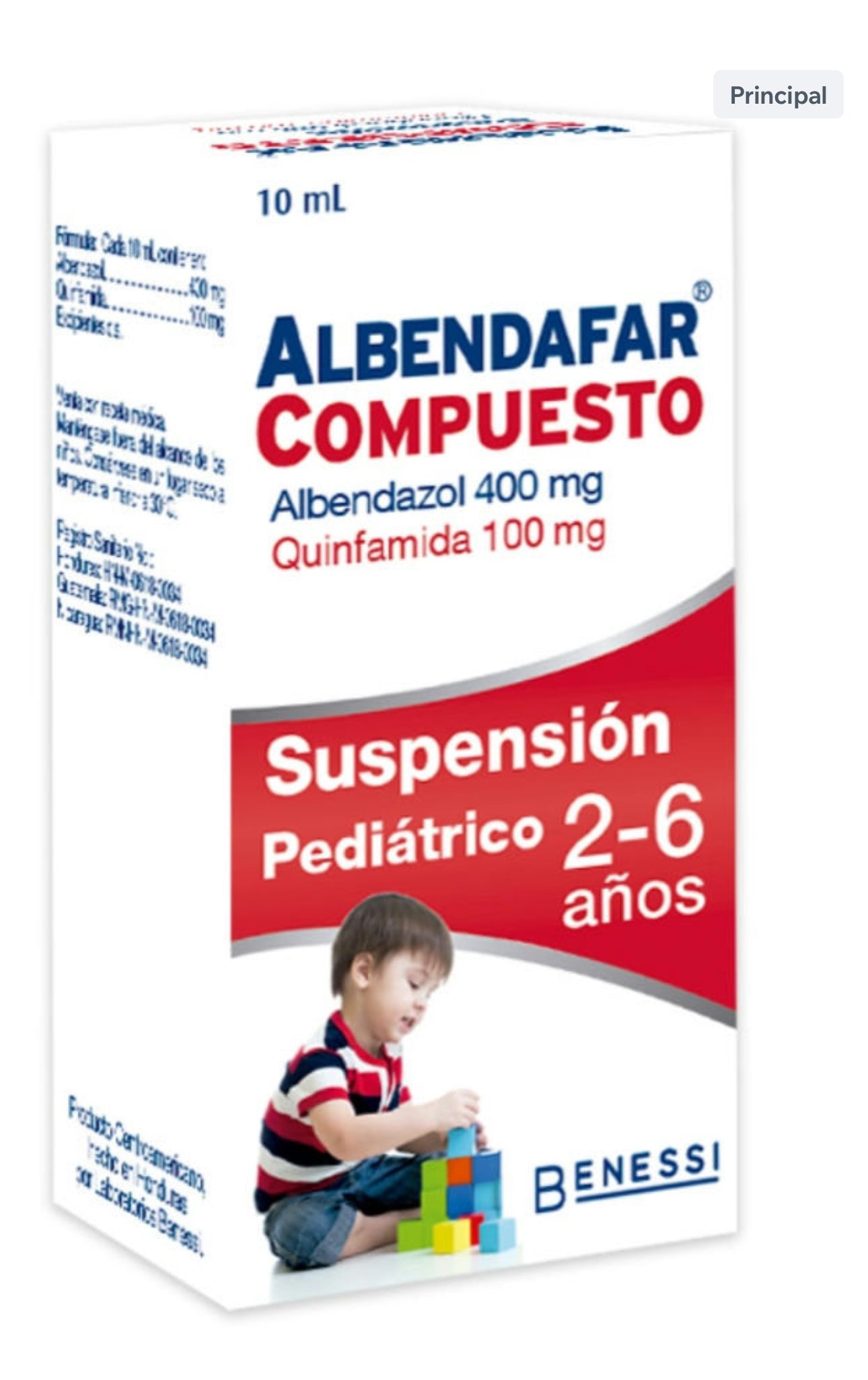 ALBENDAFAR COMPUESTO X 10 ML