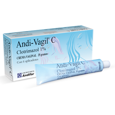 Andi-Vagil C Crema 35g con 6 Aplicadores