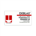 DEBLAX VITAMINA D3 100000 UI X 1 CÁPSULA ( 1 + 1)