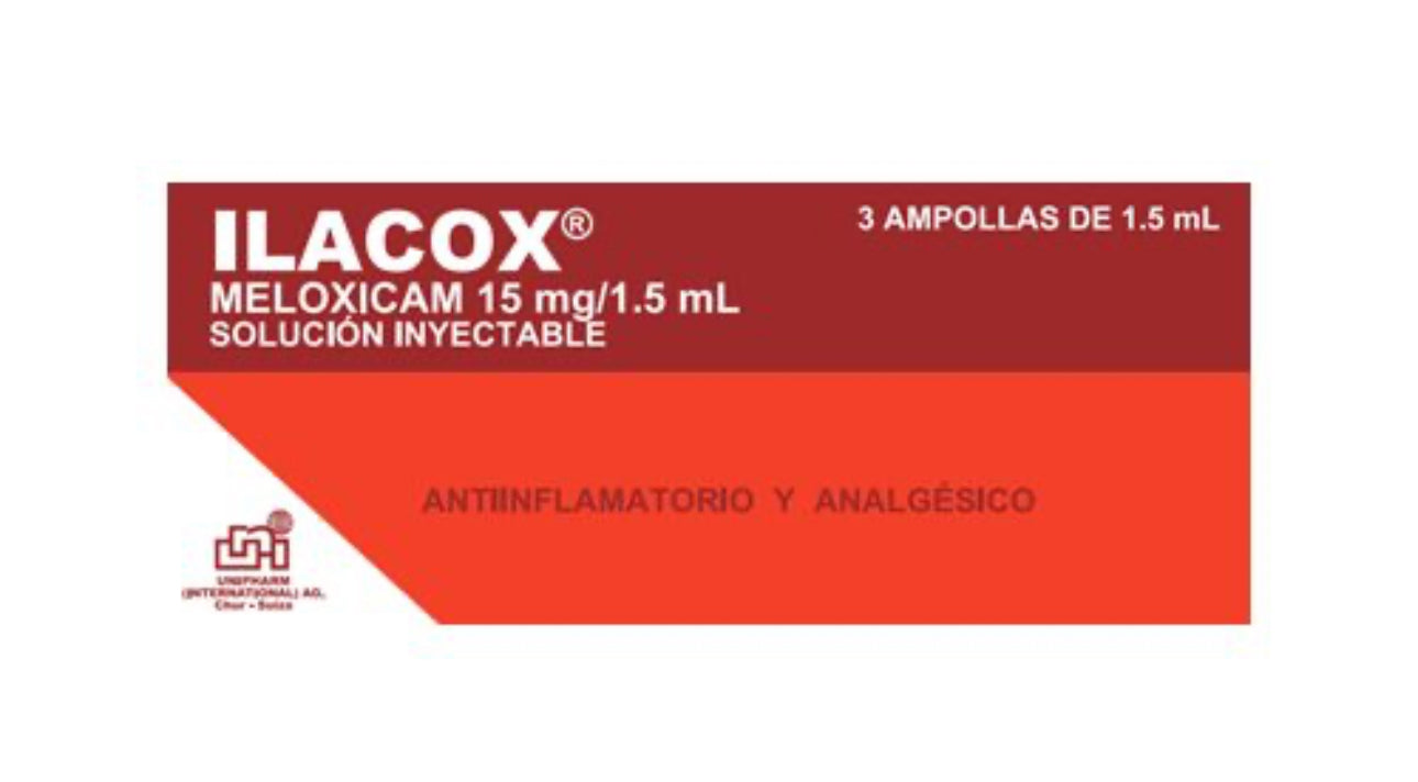 ILACOX X 1 AMPOLLA INYECTABLE