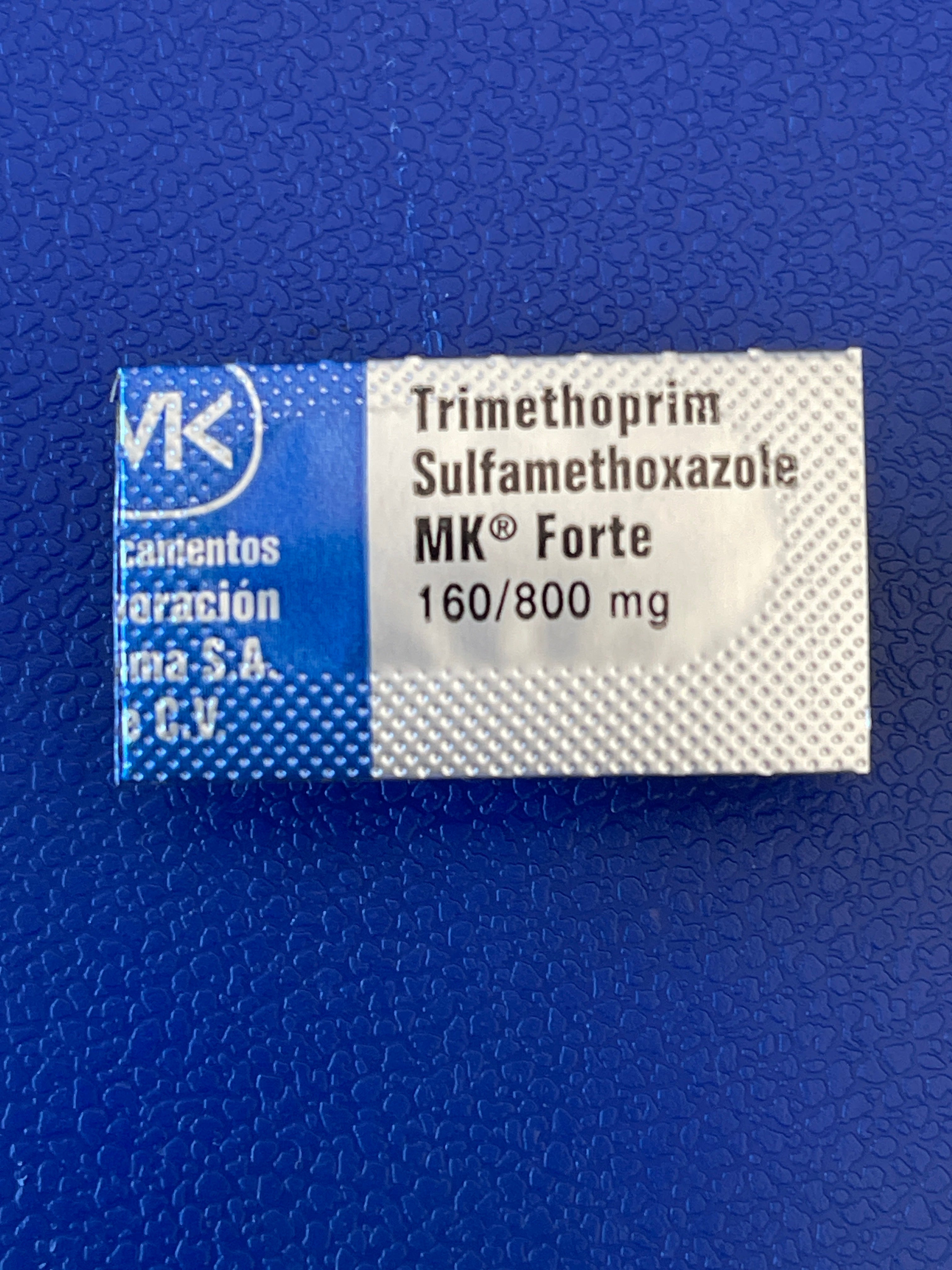 Trimetoprima Sulfametoxazol MK forte 160 mg/800 mg x 1 Tableta