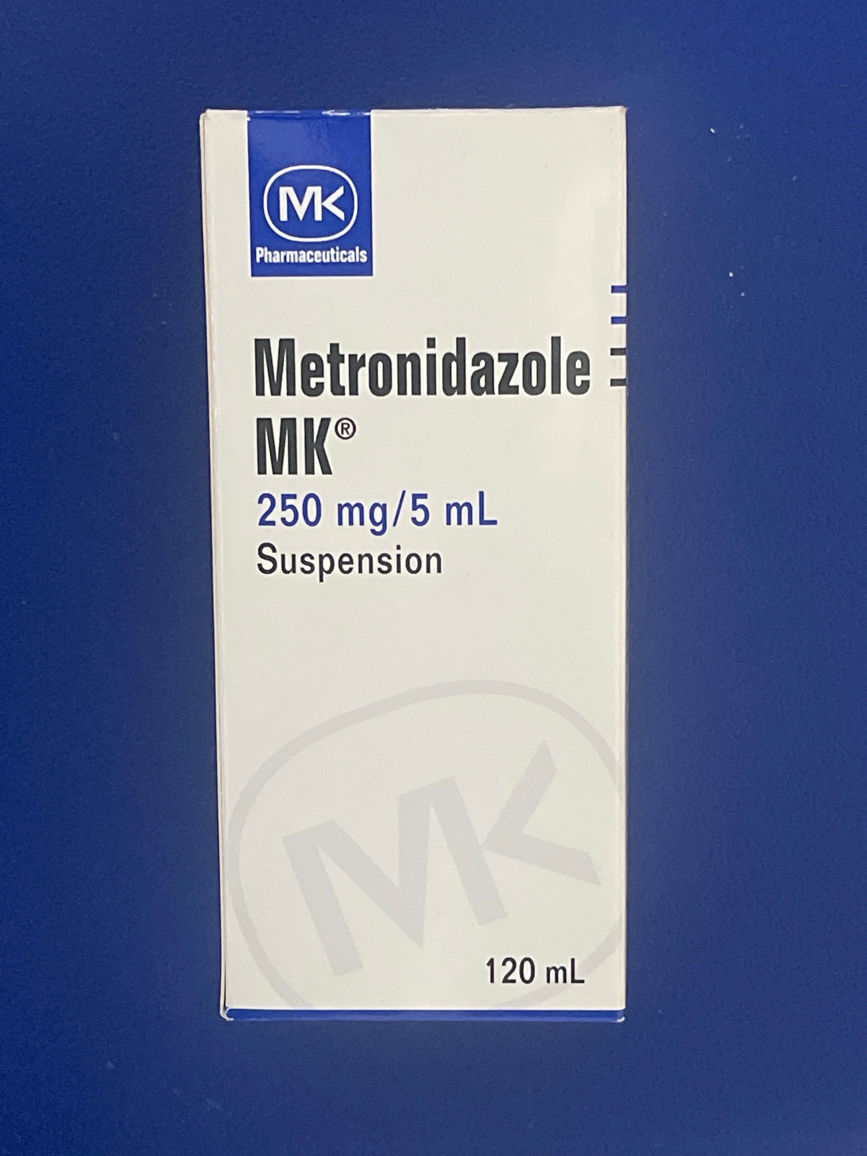 METRONIDAZOL MK SUSPENSIÓN X 120 ML