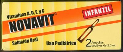 NOVAVIT INFANTIL X 2 AMPOLLAS BEBIBLES