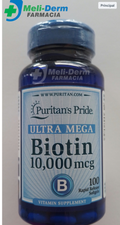BIOTINA 10,000 MCG FRASCO X 100 CÁPSULAS