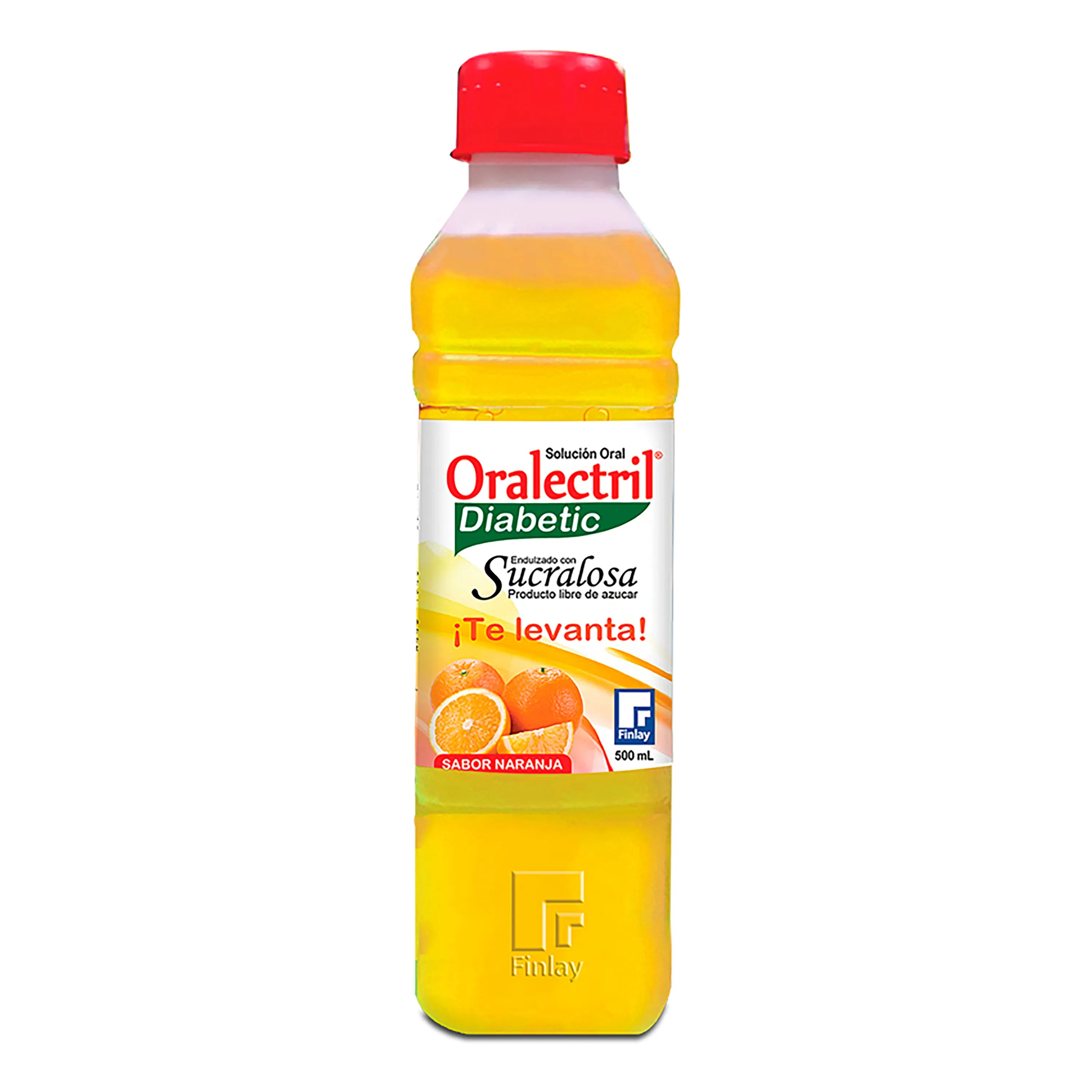 SUERO DIABETICO ORALECTRIL SABOR NARANJA X 500 ML