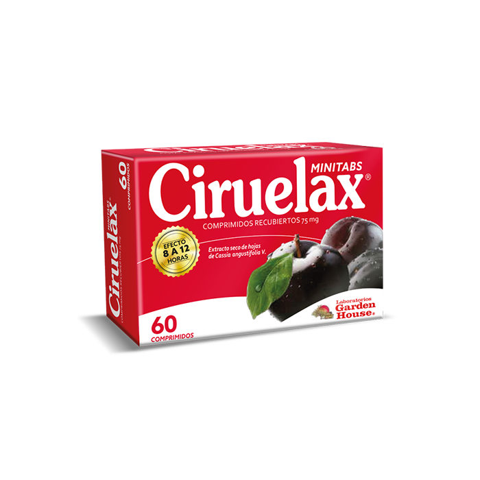 Ciruelax minitabs 75mg x 10 Tabletas