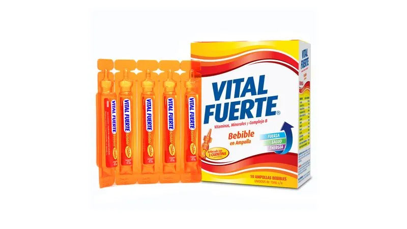 VITAL FUERTE X 10 + 2 AMPOLLAS BEBIBLES