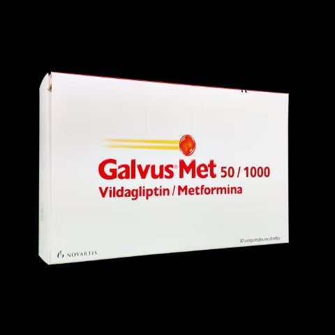 GALVUS MET 50/1000 MG caja x 56 comprimidos