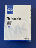 TINIDAZOL  MK  1G  X     12 TABLETAS