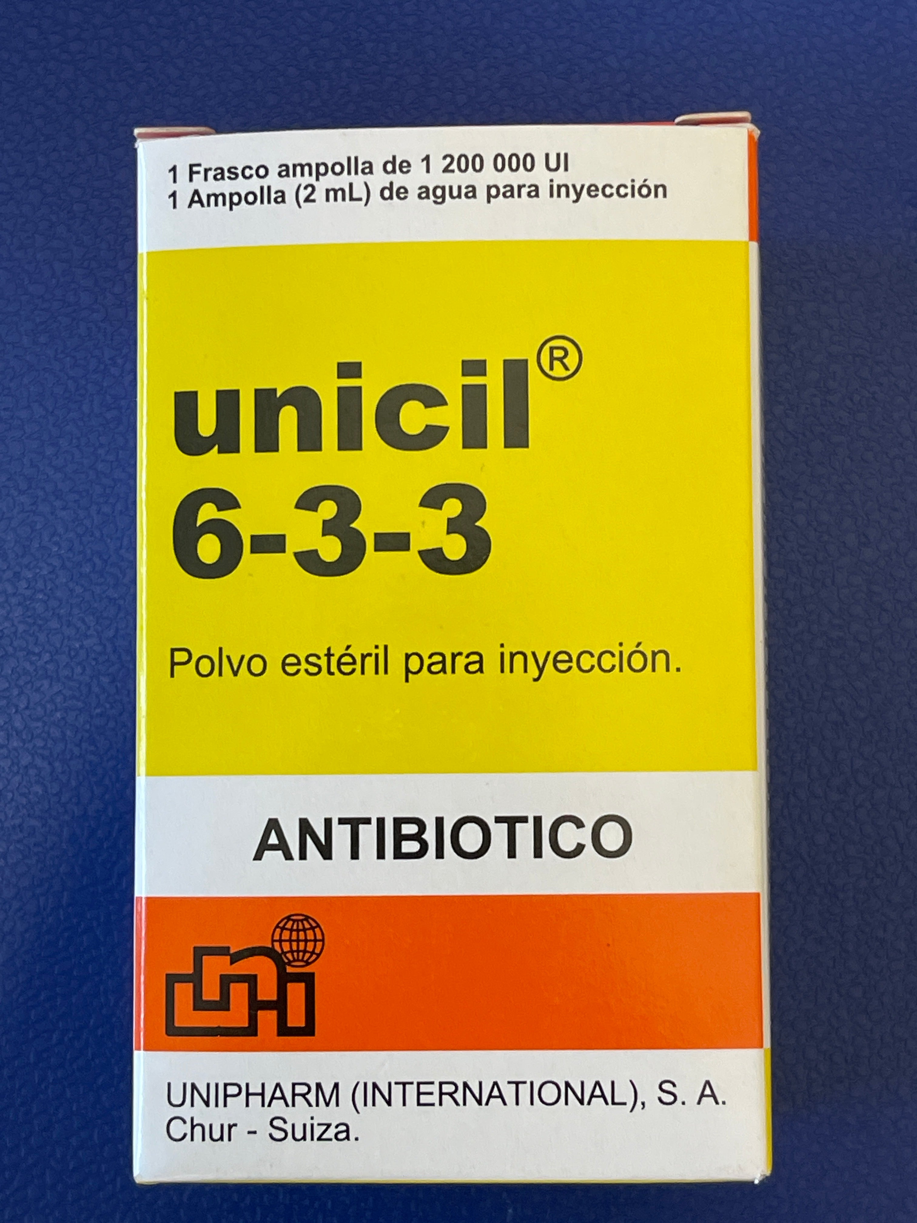 UNICIL 6-3-3 x ampolla inyectable