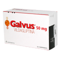 GALVUS 50 MG vildaglipina CAJA X 56 COMPRIMIDOS