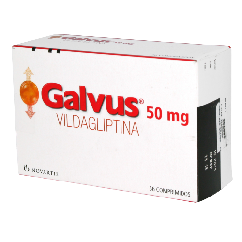 GALVUS 50 MG vildaglipina CAJA X 56 COMPRIMIDOS