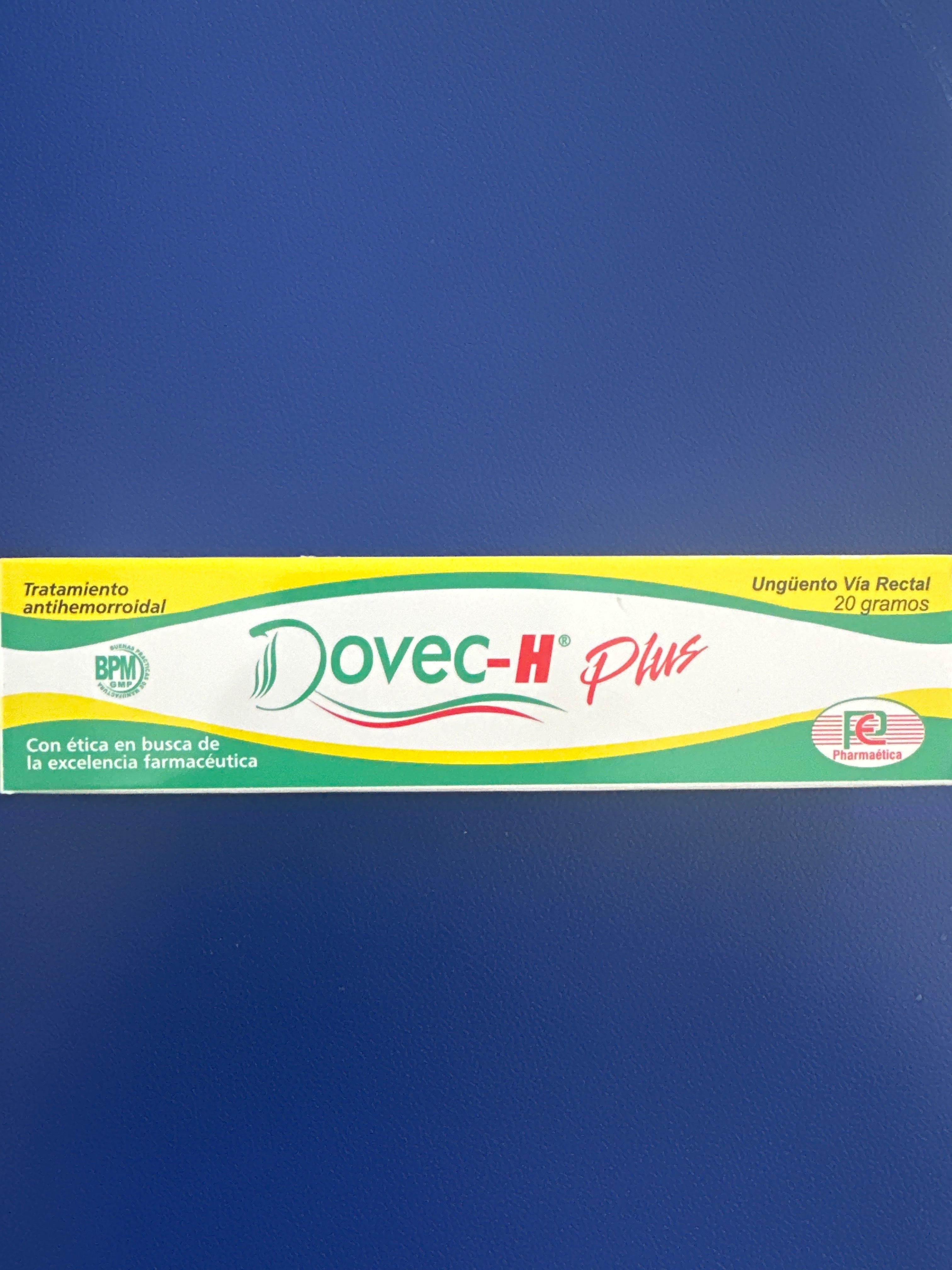 DOVEC-H PLUS UNGÜENTO VÍA RECTAL X 20G