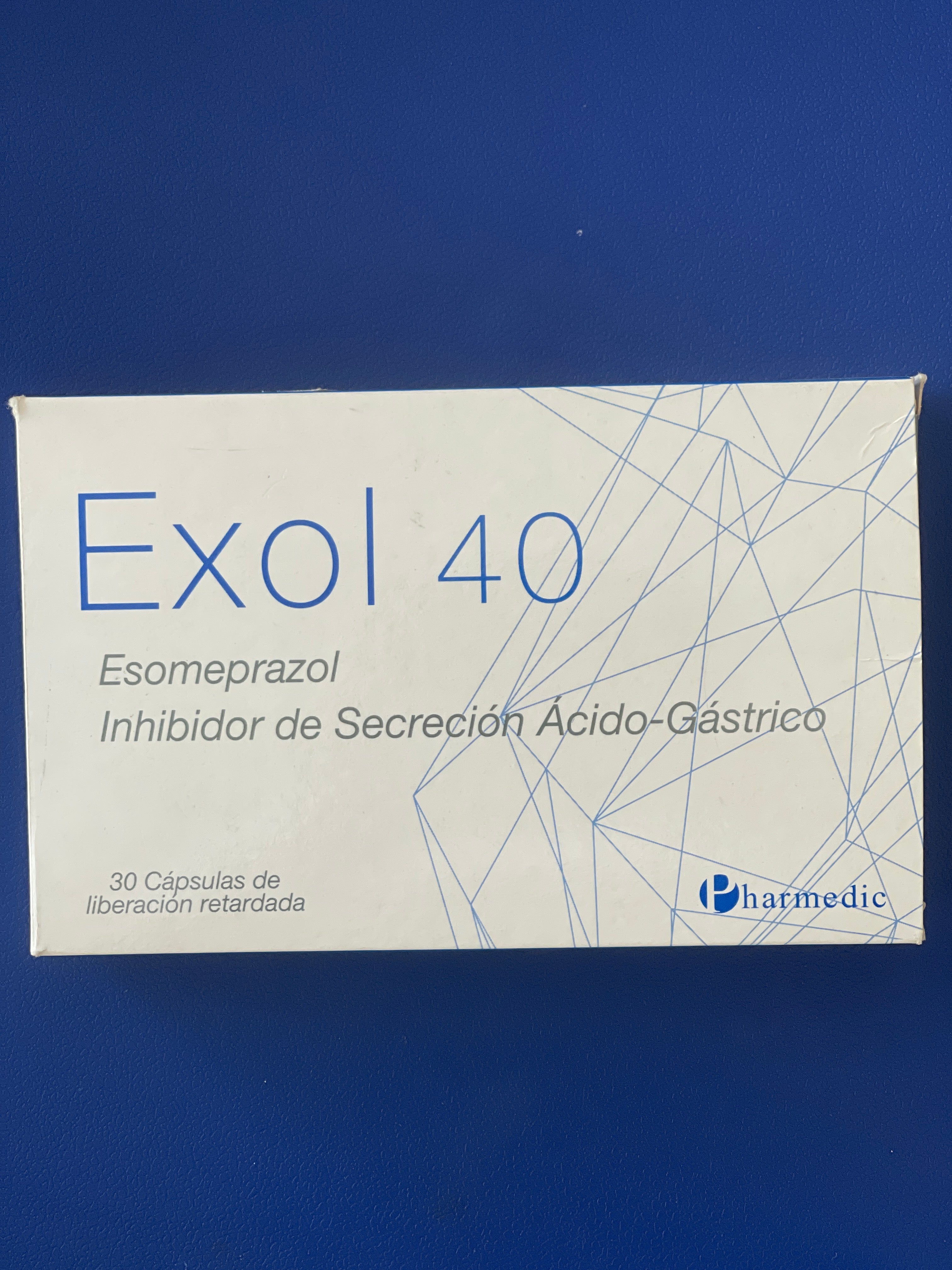 EXOL 40 MG CAJA X 30 TABLETAS