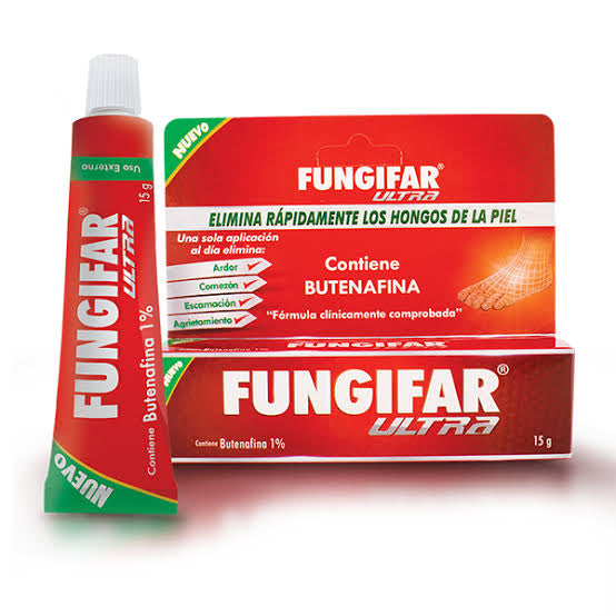 FUNGIFAR ULTRA Butenafina Clorhídrico 1%  CREMA X 15 g