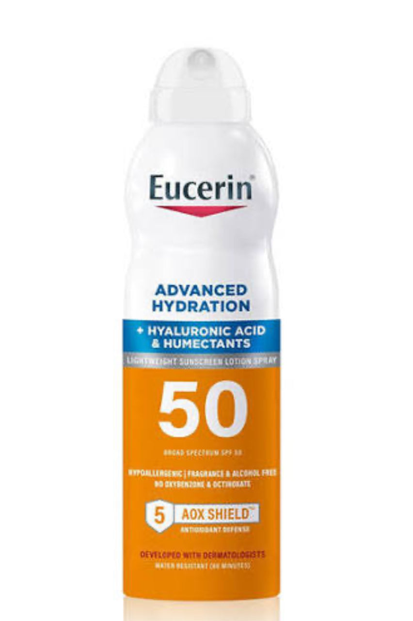 EUCERIN PROTECTOR SOLAR 50 EN SPRAY ADVANCED HYDRATION X 170 g