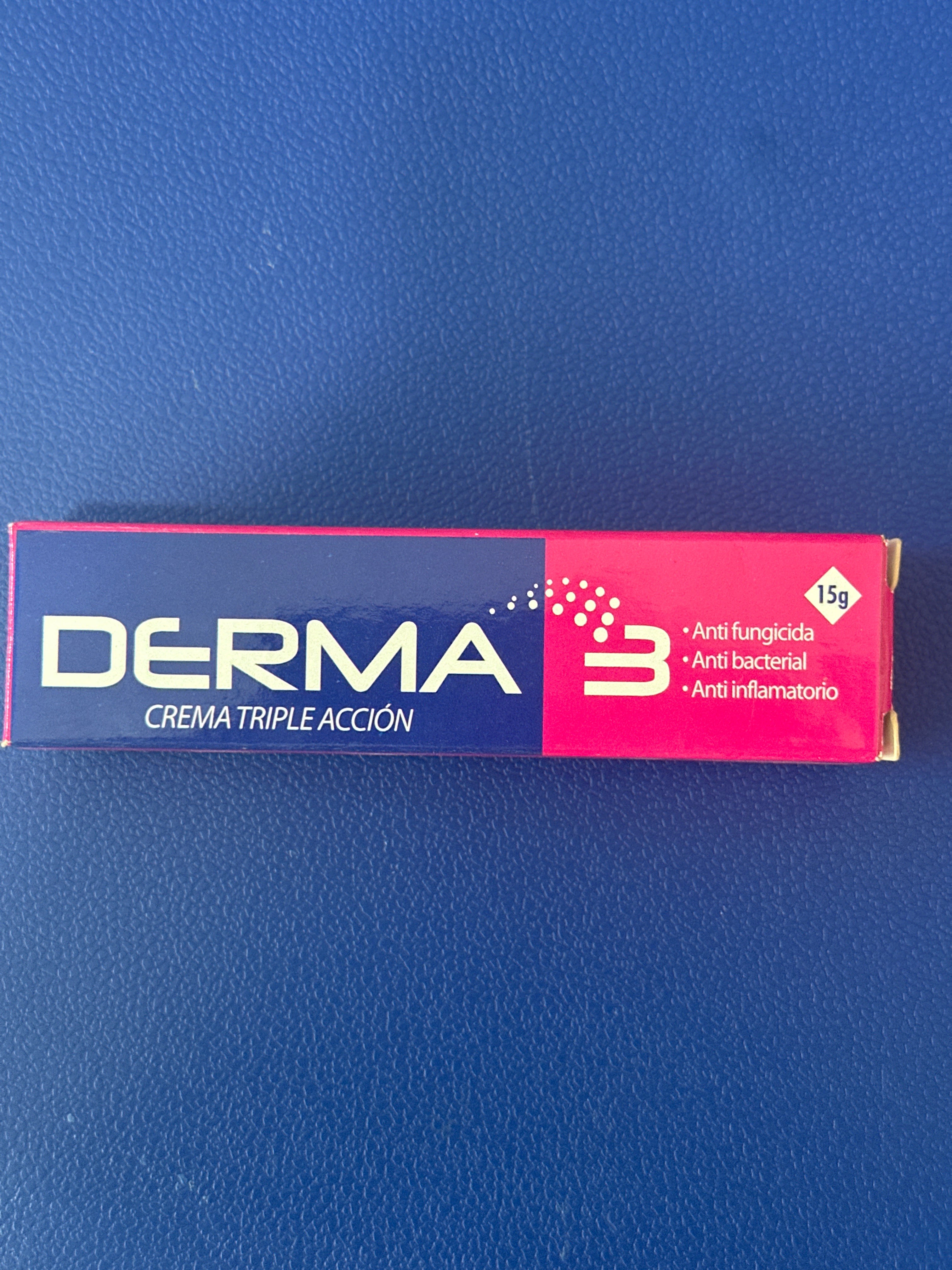 DERMA 3 CREMA X 15 G