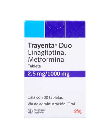 TRAYENTA DUO CAJA X 60 TABLETAS