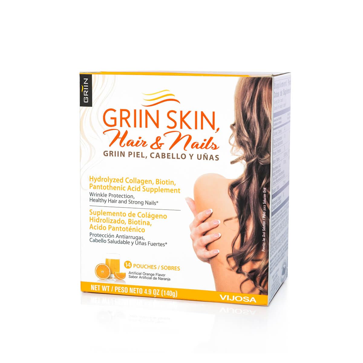 Griin Skin Piel, Cabello y Uñas x 14 Sobres