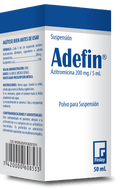 Adefin azitromicina 200mg/5mL x  50mL