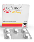CEFAMEN 400 MG CAJA  X 10 TABLETAS