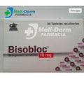 BISOBLOC bisoprolol fumarato 10 mg caja x 30 TABLETAS